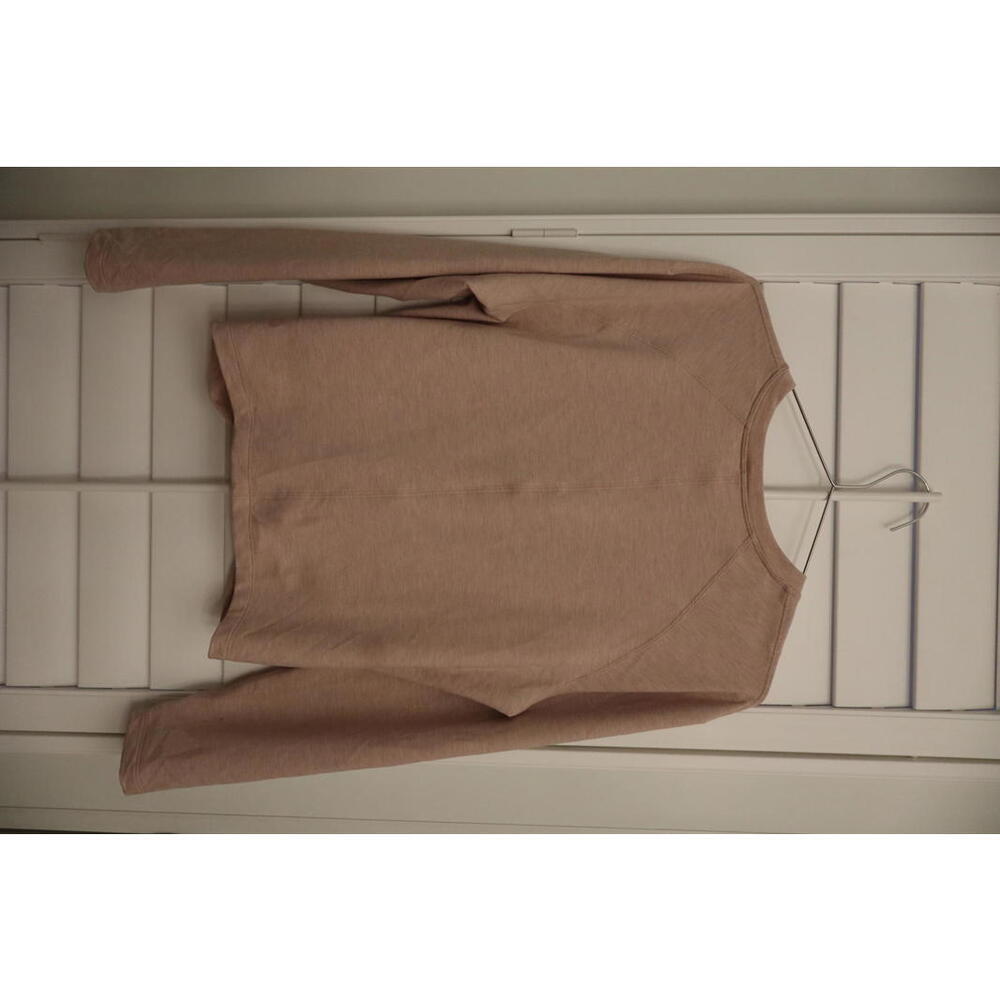 Lululemon Tuck & Gather Pullover in Heathered Mod Faint Coral size 6 - Picture 4 of 5